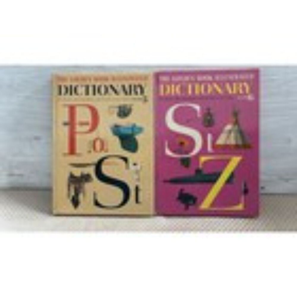 The Golden Book Illustrated Dictionary Set Set Of 6 Children - Picture 4 of 6